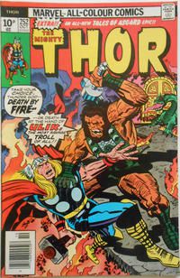 Gibi Thor #252 Autor (1976) [usado]