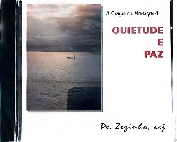 Cd Pe. Zezinho - Quietude Paz Interprete Pe. Zezinho [usado]