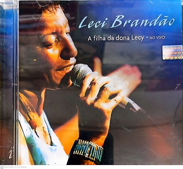 Cd Lecy Brandão ao Vivo Interprete Lecy Brandão (2002) [usado]