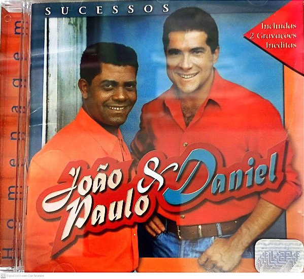 Cd João Paulo e Daniel - Homenagem Interprete João Paulo e Daniel (1998) [usado]