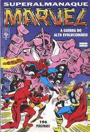 Gibi Superalmanaque Marvel#6 - Formatinho Autor (1992) [usado]