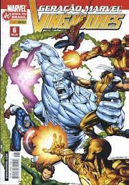 Gibi Geração Marvel #6 -vingadores - Formatinho Autor (2007) [usado]
