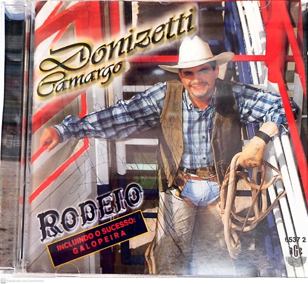 Cd Donizete Camargo - Rodeio Interprete Donizete Camargo [usado]