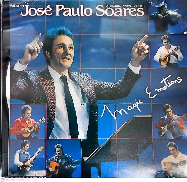 Cd José Paulo Soares - Magic Emotions Interprete José Paulo Soares (1988) [usado]