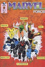 Gibi Marvel Force #4 - Formatinho Autor (1991) [usado]