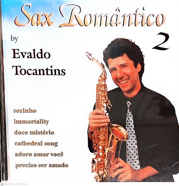 Cd Sax Romântico 2 Interprete Evaldo Tocantins (2000) [usado]