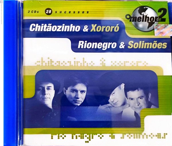 Cd Chitãozinho e Xororo/rio Negro e Solimões - Dois Cds Interprete Chitãozinho e Xororo/rio Negro e Solimões (2006) [usado]