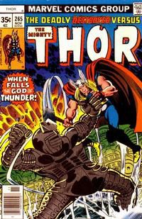 Gibi Thor #265 Autor (1977) [usado]