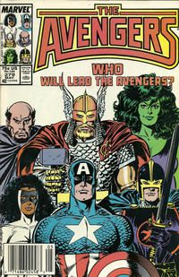 Gibi The Avengers #279 Autor (1987) [usado]