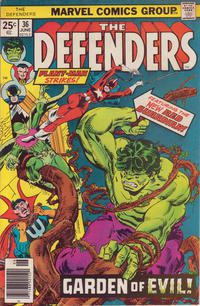 Gibi The Defenders #36 Autor (1976) [usado]