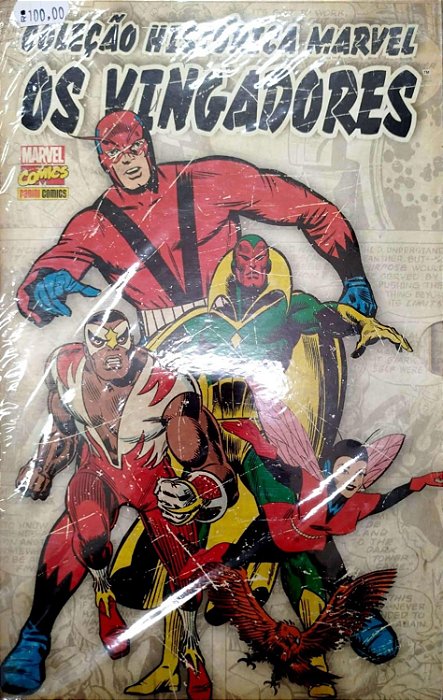 Gibi Coleção Histórica Marvel - os Vingadores Box 2 Autor (2015) [usado]