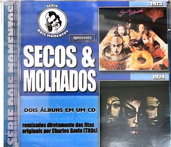 Cd Secos e Molhados - Dois Albuns em um Cd Interprete Secos e Molhados [usado]