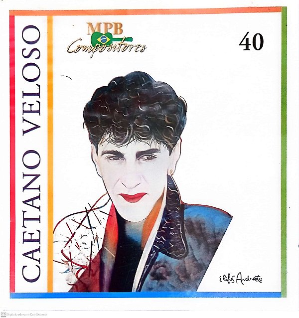 Cd Caetano Veloso 40 - Mpb Compositores Interprete Varios [usado]