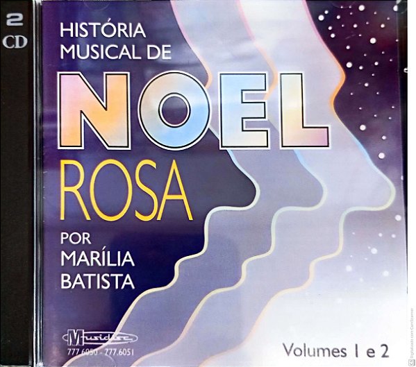 Cd a Historia Musical de Noel Rosa por Marilia Batista Interprete Marila Batista [usado]