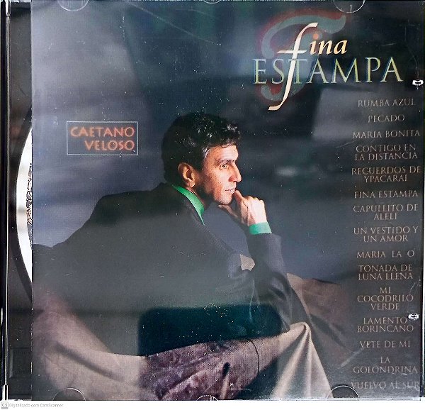 Cd Caetano Veloso - Fina Estampa Interprete Caetano Veloso (1994) [usado]