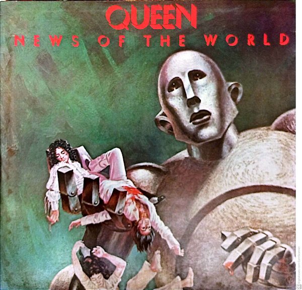 Disco de Vinil Queen - News Of The World Interprete Queen (1977) [usado]
