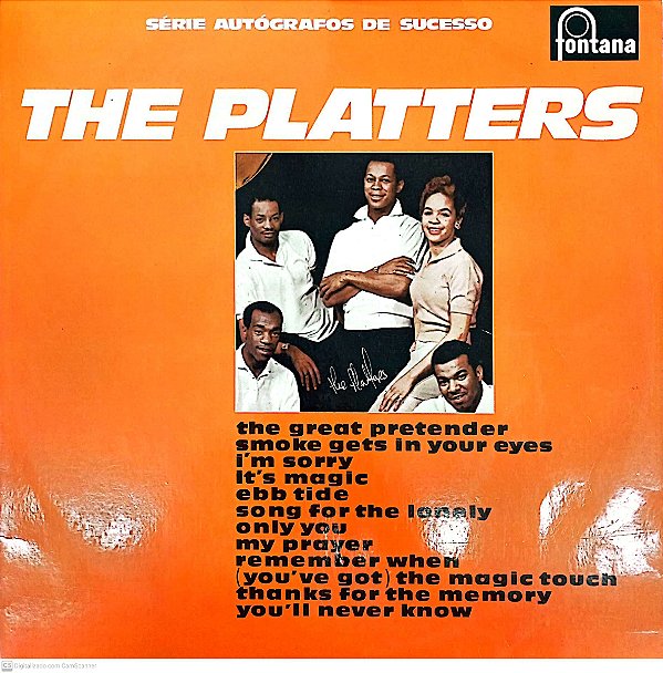 Disco de Vinil The Platters - Série Autografos de Sucesso Interprete The Platters (1973) [usado]