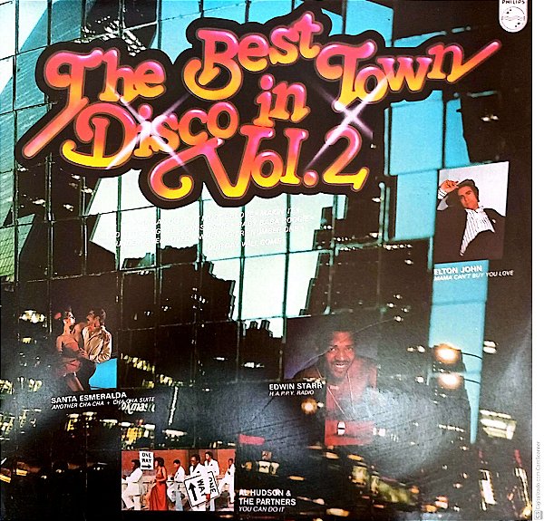 Disco de Vinil The Best Town - Disco In Town Vol.2 Interprete Varios (1979) [usado]