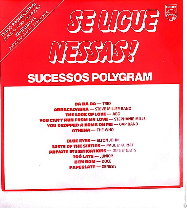 Disco de Vinil Sucessos Polygram - Se Ligue Nessa Vinil Promocional Interprete Varios (1982) [usado]