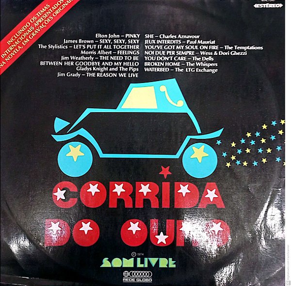 Disco de Vinil Corrida de Ouro Internacional Interprete Varios (1974) [usado]
