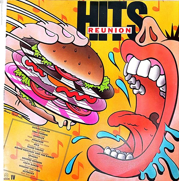 Disco de Vinil Hits Reunion Interprete Varios (1988) [usado]