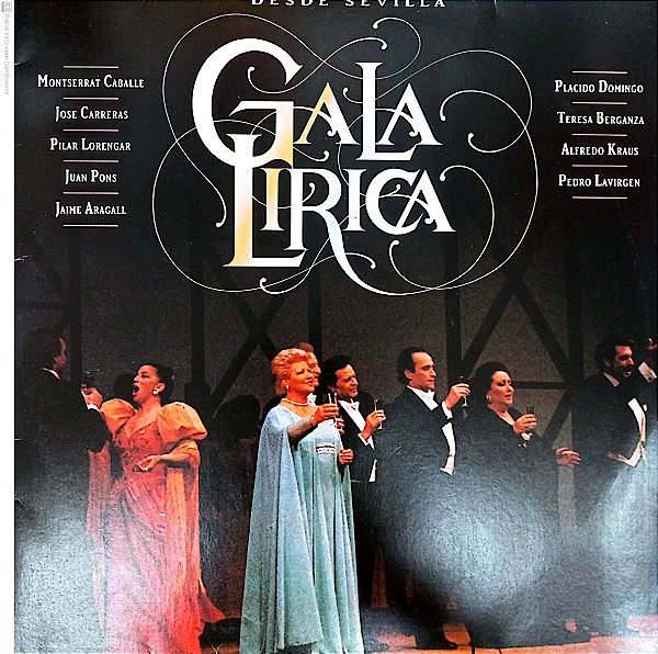 Disco de Vinil Gala Lirica (lp Duplo / 1992) Interprete Vários Artistas (1992) [usado]