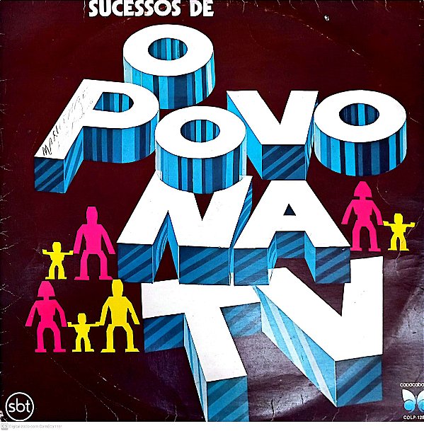 Disco de Vinil Sucessos de o Povo na Tv Interprete Diversos (1982) [usado]