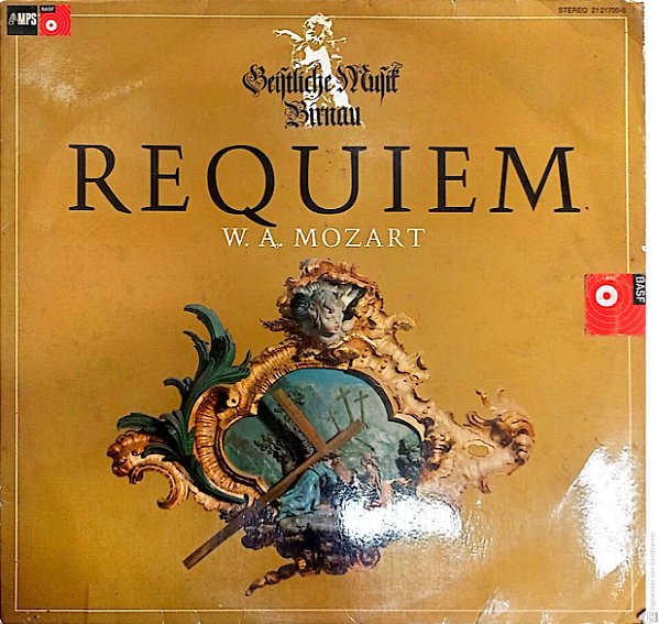 Disco de Vinil Geistliche Musik Birnau - Requiem Interprete W.a.mozart (1979) [usado]