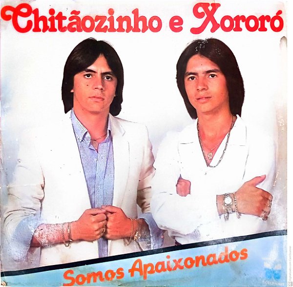 Disco de Vinil Chitãozinho e Xororo - Somos Apaixonados Interprete Chitãozinho e Xororo (1982) [usado]