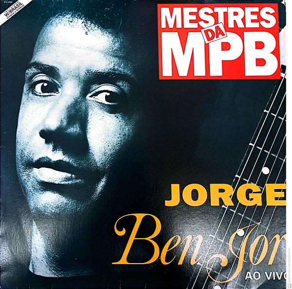 Disco de Vinil Jorge Ben Jor ao Vivo 1993 Interprete Jorge Ben Jor (1993) [usado]
