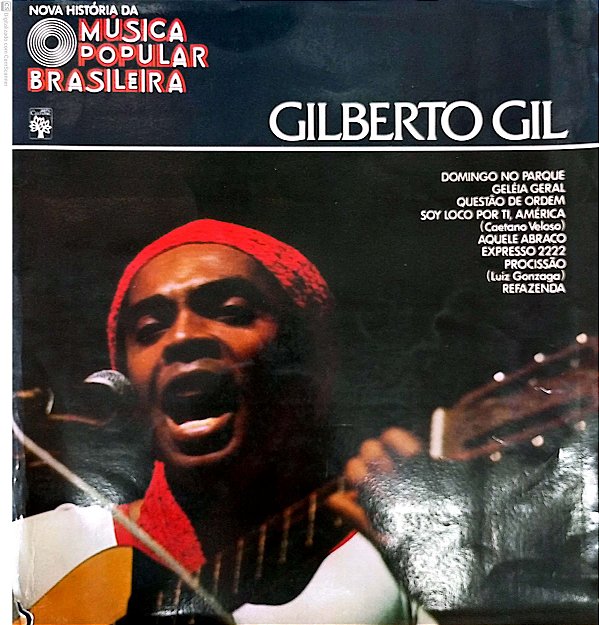 Disco de Vinil Gilberto Gil - Nova Historia da Musica Popular Brasileira Interprete Gilberto Gil (1977) [usado]