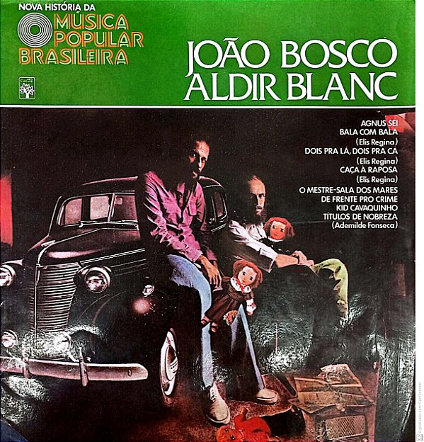Disco de Vinil João Bosco , Aldir Blanc - Nova Historia da Mpb Interprete João Bosco e Aldir Blanc (1976) [usado]