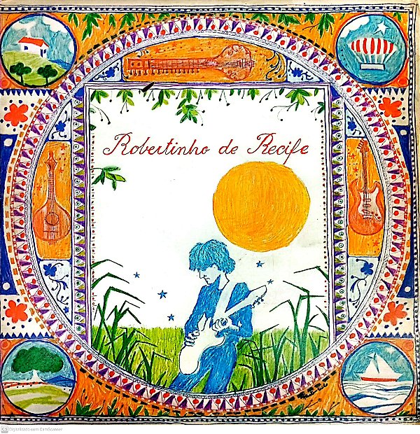 Disco de Vinil Robertinho de Recife - Jardim da Infancia Interprete Robertinho do Recife (1977) [usado]