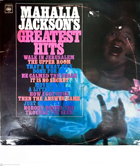 Disco de Vinil Mahalia Jackson´s - Greatest Hits Interprete Mahalia Jackson (1976) [usado]