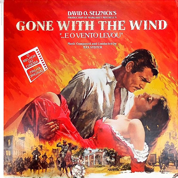 Disco de Vinil Gone With The Wind - e o Vento Levou Interprete Max Steiner e Outros (1964) [usado]