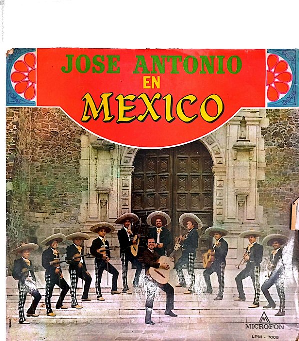 Disco de Vinil José Antonio em Mexico Interprete José Antonio [usado]