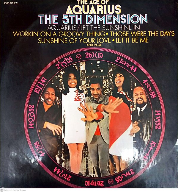 Disco de Vinil The Age Aquarius - The 5th Dimension (1989) Interprete The Age Of Aquarius (1969) [usado]