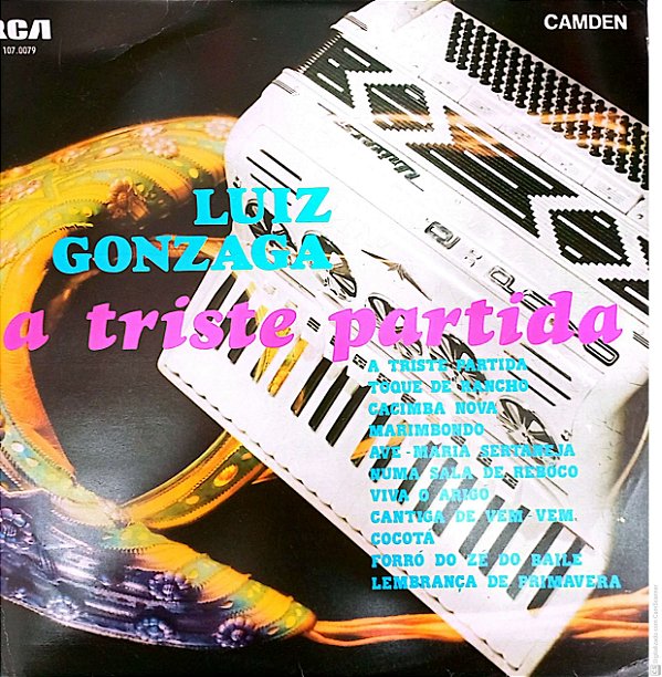 Disco de Vinil Luiz Gonzaga - a Triste Partida Interprete Luiz Gonzaga (1970) [usado]