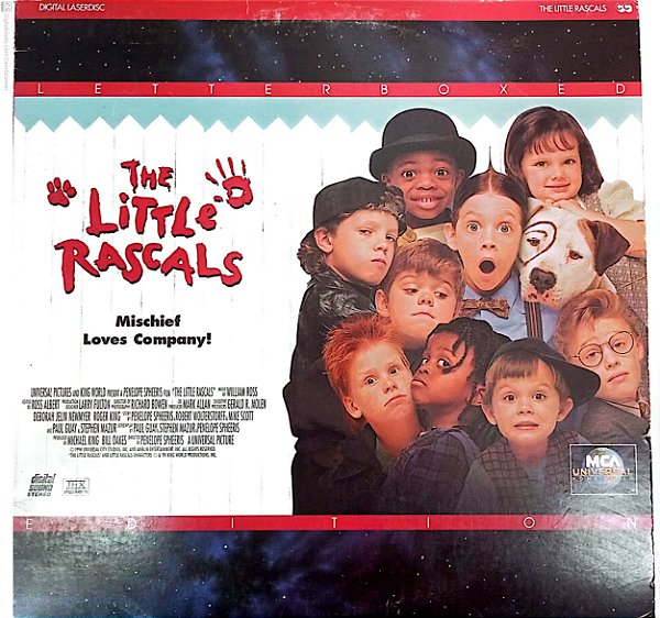 Disco de Vinil Little Rascals Laser Disc Interprete William Ross e Outros (1994) [usado]