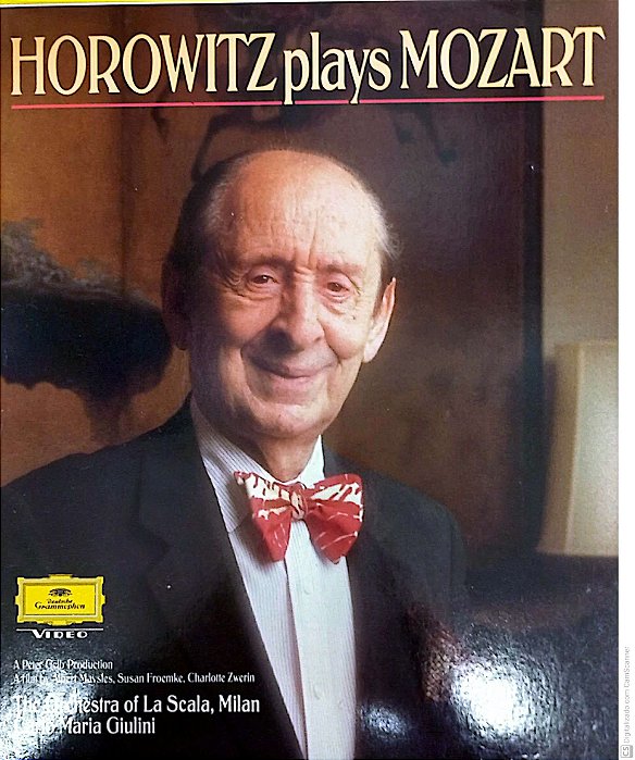 Disco de Vinil Horowitz Plays Mozart Interprete The Orchestra Of La Scala , Milan Carlo Maria Giuliani (1987) [usado]