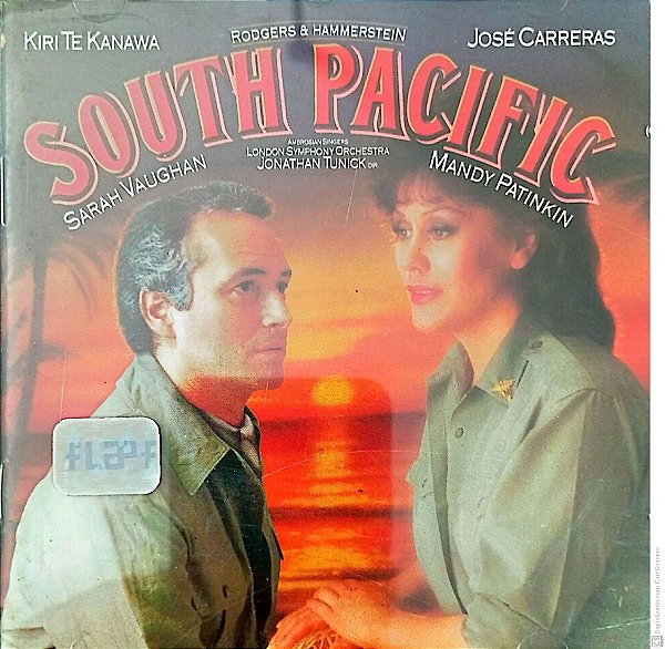 Cd South Pacific Interprete Richard Rodgers e Oscar Hammerstein (1986) [usado]