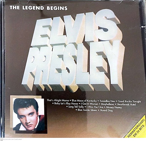 Cd Elvis Presley - The Legend Begins Interprete Elvis Presley (1994) [usado]