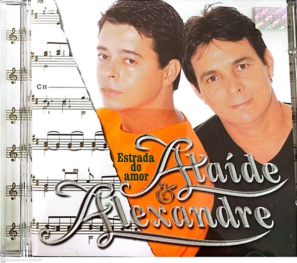 Cd Athaíde e Alexandre - Estrada do Amor Interprete Athaíde e Alexandre (2001) [usado]