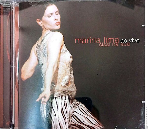 Cd Marina Lima ao Vivo - Sissi na sua Interprete Marina Lima [usado]