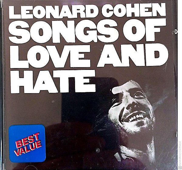 Cd Leonard Cohen - Songs Of Love And Hate Interprete Leonard Cohen [usado]