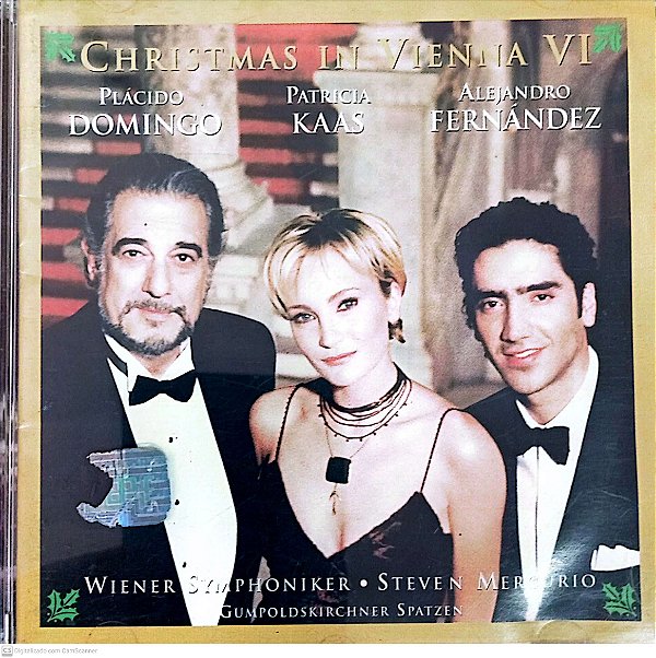 Cd Christmas In Vienna Vi Interprete Plácido Domingo , Patricia Kaas , Alejandro Fernandez (1999) [usado]