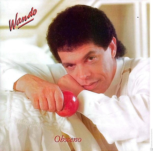 Disco de Vinil Wando - Obsceno Interprete Wando (1988) [usado]