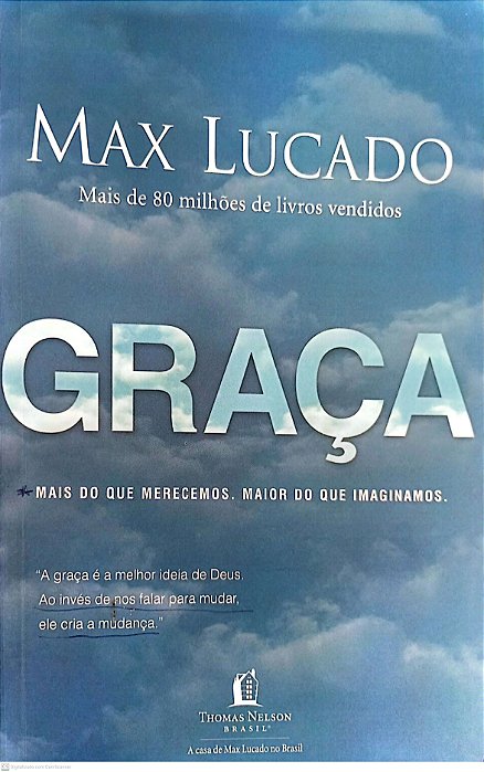 Livro Graça Autor Lucado, Max (2012) [usado]