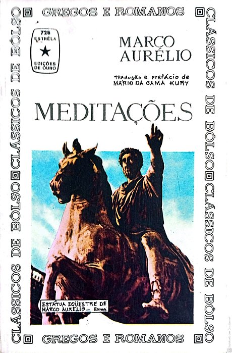Livro Maditações Autor Aurélio ,marco [usado]