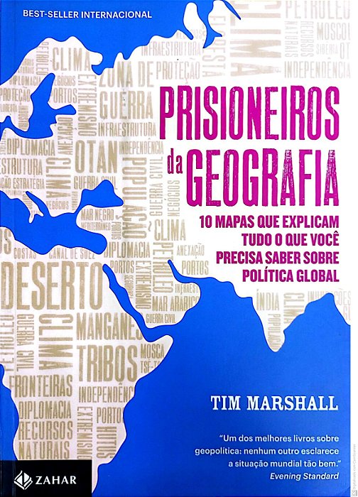 Livro Prisioneiros da Geografia Autor Marschall, Tim (2018) [usado]